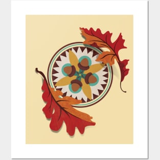 Fall Barn Star Posters and Art